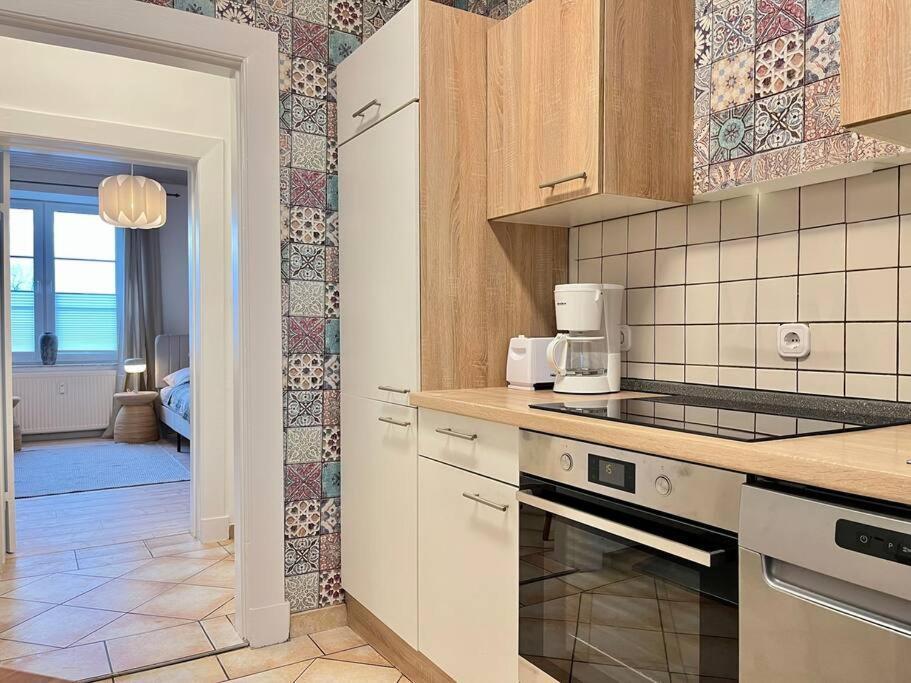 Apartment Perlmutt Mit Balkon Гузум Екстер'єр фото